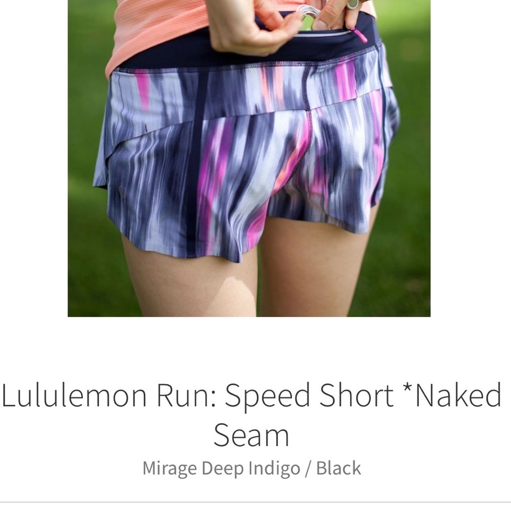 Lululemon Run: Speed Short *Naked Seam - Picture 2 of 15